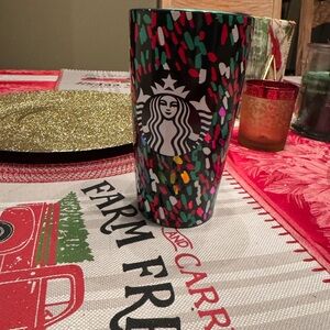 Starbucks Multicolor Confetti Tumbler